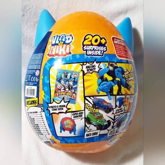 Vlad and Niki Superhero Surprise Egg (Blue) - Picture 6 of 6
